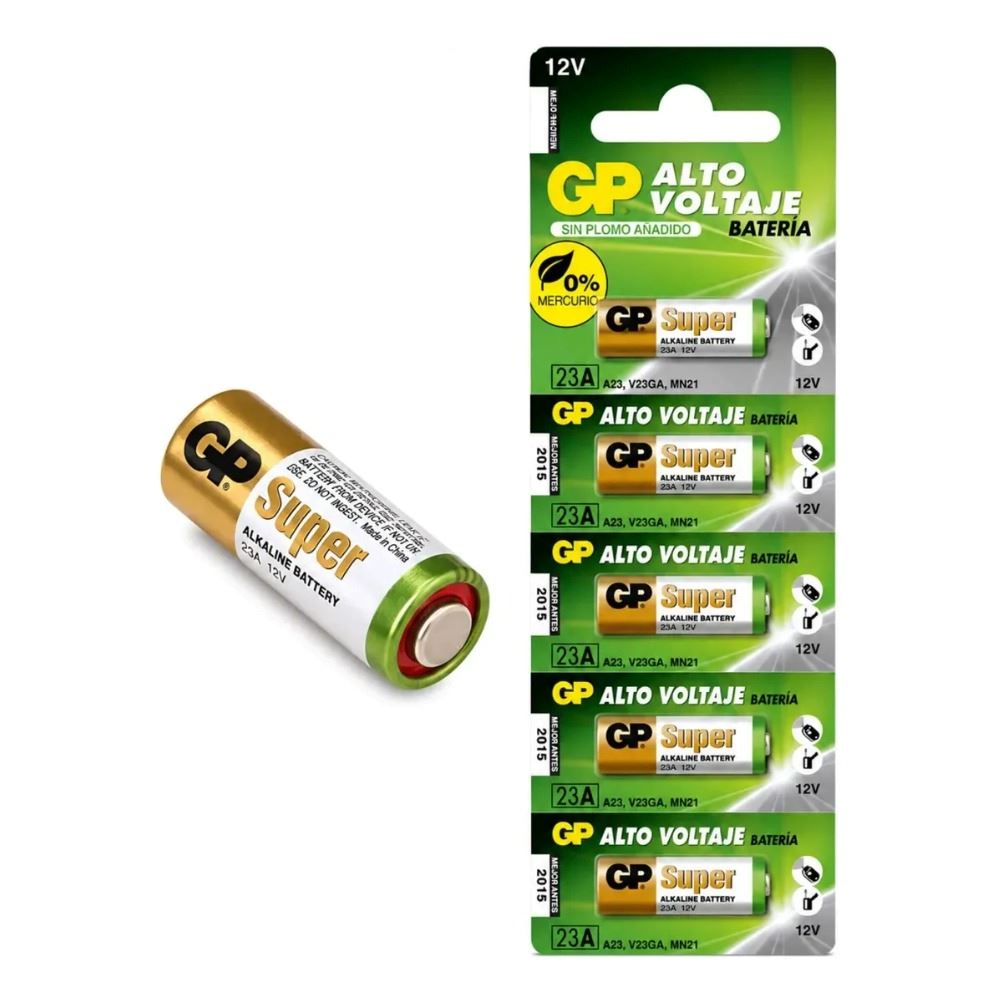 Pila Gp 23a Alcalina , Blister X 5 Unidades